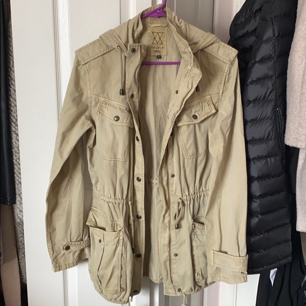 Aritzia Trooper Jacket in Beige